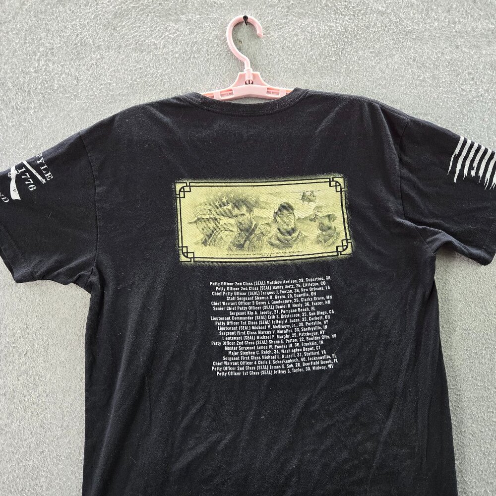 Grunt Style Men Shirt LARGE Black Graphic Military Tee Grunge Logo